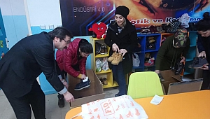 Mutlukent İlkokulu, kardeşlerini unutmadı