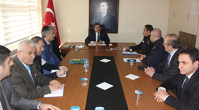 Otobüs kazalarını önlemek için buluştular