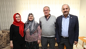 Ovacıklılardan Büyükgöz'e doğalgaz teşekkürü