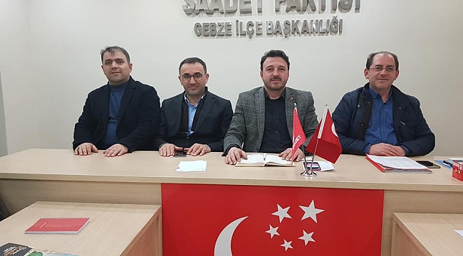 Saadet Gebze, yeni başkanıyla toplandı