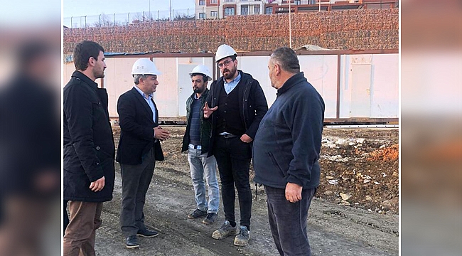 Şayir’den çalışmalara yerinde gözlem
