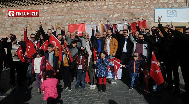 Ülkücüler, Gebze bölgesini bayrakla donattı