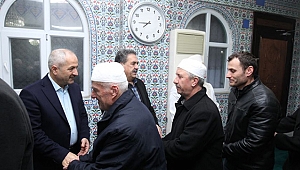 Vatandaş ile sabah namazında buluştular