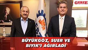 Büyükgöz, Suer ve Bıyık’ı ağırladı