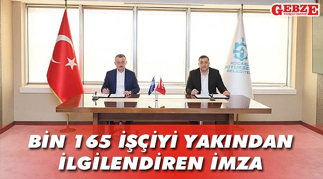 Büyükşehir ve Hizmet-İş toplu sözleşmeye imza attı