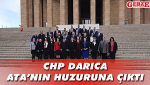 CHP Darıca, Ata'nın huzuruna çıktı