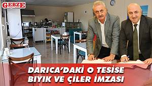  Darıca’daki o sosyal tesise Bıyık ve Çiler imzası