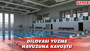 Dilovası yüzme havuzuna kavuştu