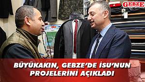 Gebze’de İSU’nun projelerini açıkladı