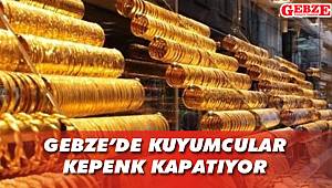 Gebze’de kuyumcular kepenk kapatıyor