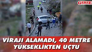 Gebze'de korkutan kaza