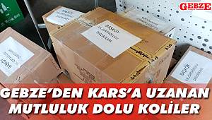 Gebze’den Kars’a uzanan mutluluk dolu koliler 