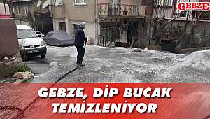 Gebze, dip bucak temizleniyor