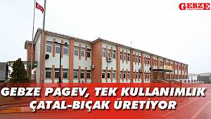 Gebze PAGEV, tek kullanımlık çatal-bıçak üretiyor