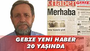 Gebze Yeni Haber 20 yaşında