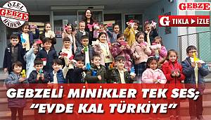 Gebzeli minikler tek ses; 