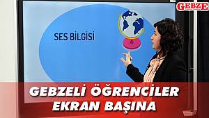 Gebzeli öğrenciler ekran başına