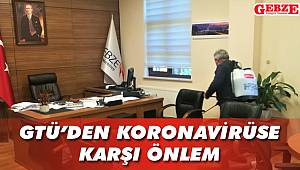 GTÜ’den koronavirüse karşı önlem