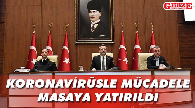 İl Pandemi Kurulu, Kocaeli’nde toplandı