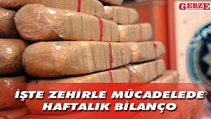İşte zehirle mücadelede haftalık bilanço