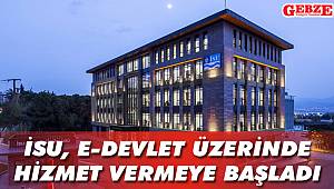 İSU, e-Devlet üzerinde hizmet vermeye başladı