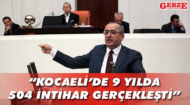 “Kocaeli’de 9 yılda 504 intihar gerçekleşti”