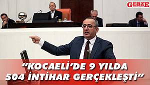 “Kocaeli’de 9 yılda 504 intihar gerçekleşti”