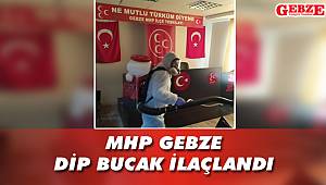 MHP Gebze dip bucak ilaçlandı