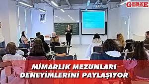 Mimarlık mezunları deneyimlerini paylaşıyor
