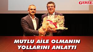 Mutlu aile olmanın yollarını anlattı
