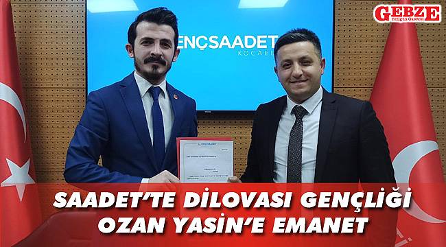 Saadet'te Dilovası Gençliği Ozan Yasin'e emanet