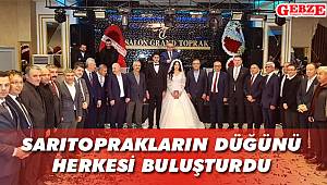 Sartoprakların düğünü herkesi buluşturdu