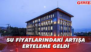 Su fiyatlarındaki artışa erteleme geldi