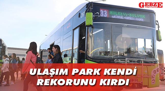 Ulaşım Park kendi rekorunu kırdı