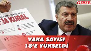 Vaka sayısı 18'e yükseldi