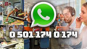 Vatandaşlar için ‘Whatsapp Gıda İhbar Hattı’