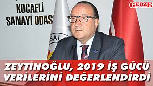 Zeytinoğlu, 2019 işgücü verilerini değerlendirdi
