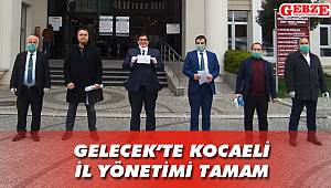 Başaran, yönetim listesini Kocaeli Valiliği'ne bildirdi