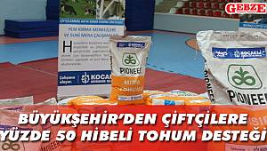 Büyükşehir'den çiftçilere önemli destek