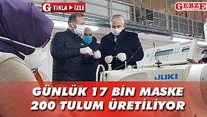 Büyükşehir’den maske ve tulum seferberliği