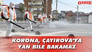 Çayırova Belediyesi virüsle savaşını sürdürüyor