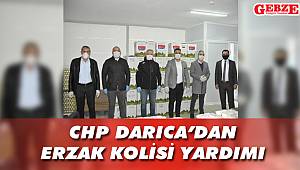 CHP Darıca'dan erzak kolisi yardımı