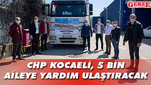 CHP'den 5 bin aileye yardım eli