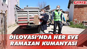 Dilovası’nda her eve Ramazan kumanyası