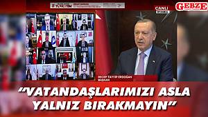 Erdoğan'dan önemli mesajlar