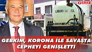 GEBKİM, korona ile savaşta cepheyi genişletti