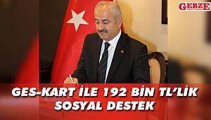 Gebze Belediyesi'nden ihtiyaç sahiplerine destek