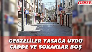 Gebze'de sessizlik sürdü