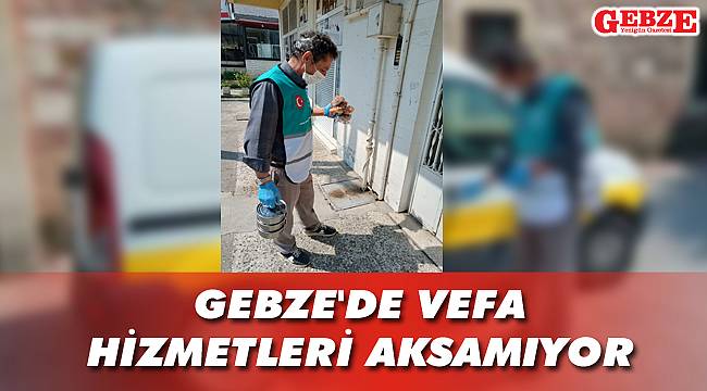 Gebze'de vefa hizmetleri aksamıyor