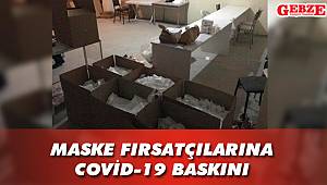 Gebze polisi 15 bin maske ele geçirdi